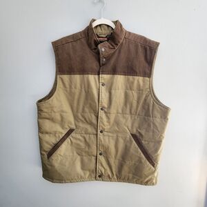 Ridgecut Toughwear Two-Tone Snap Shut Outdoor Vest XL